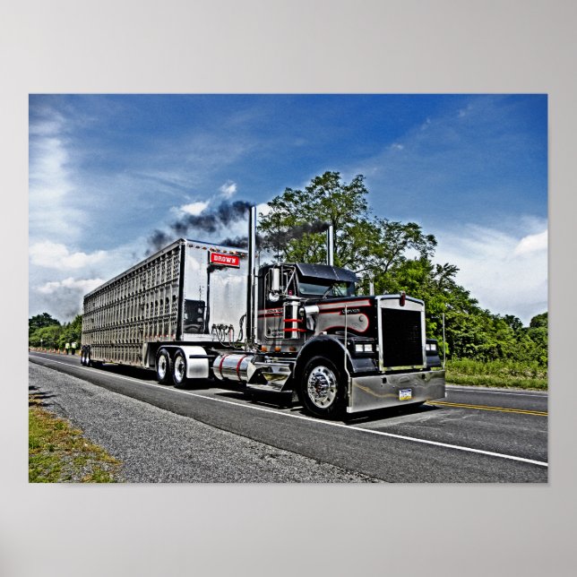 Poster du modèle B Brown (Devant)