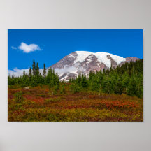 Poster du mont Rainier