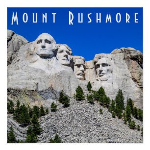 Poster du Mont Rushmore
