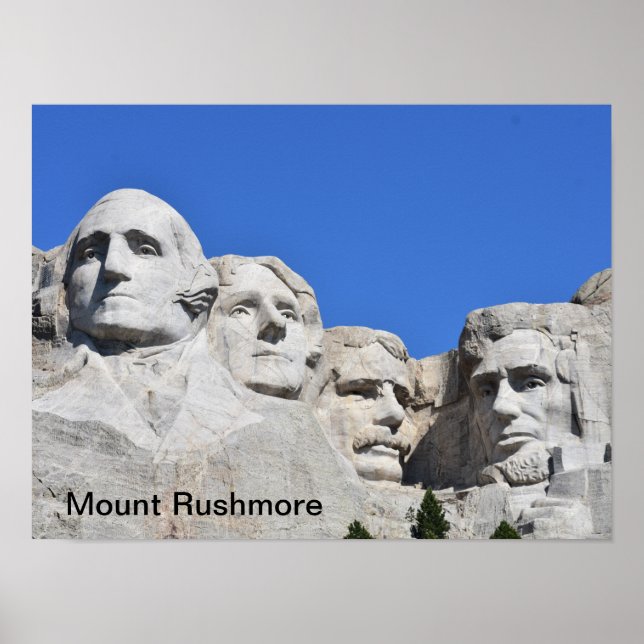 Poster du Mont Rushmore (Devant)