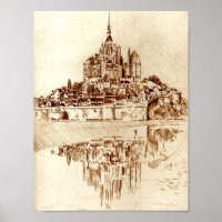 Poster du Mont Saint Michel