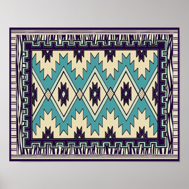 Poster du Motif autochtone (Devant)