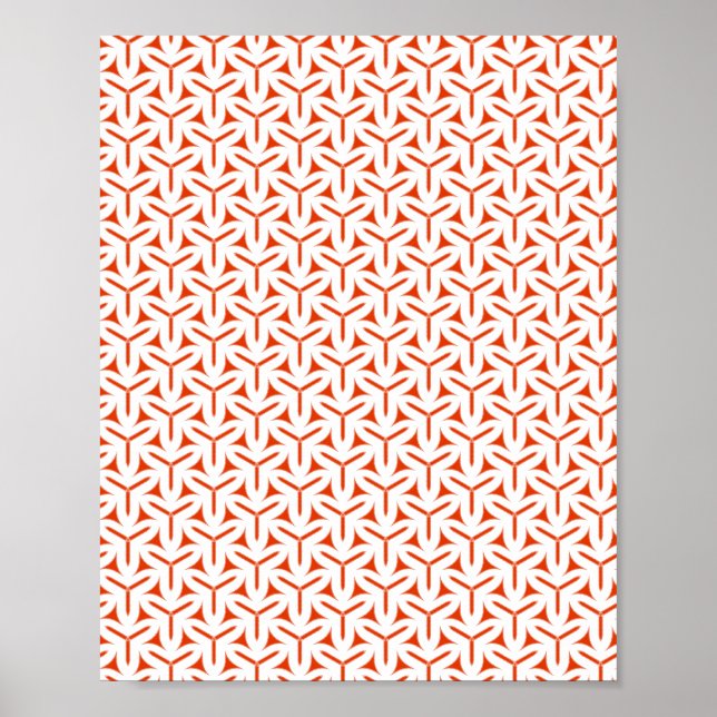 Poster du Motif des lames gothiques (Devant)