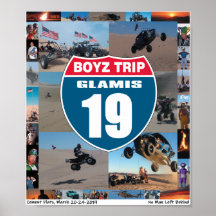 Poster du mur de Boyz Trip 2019