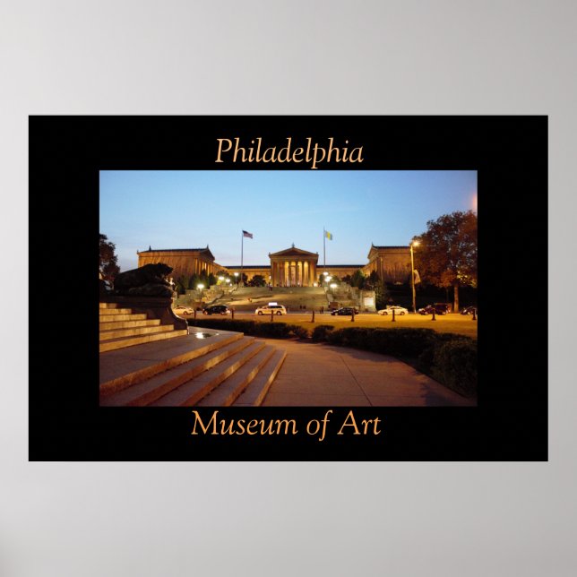 Poster du Musée d'Art de Philadelphie (Devant)