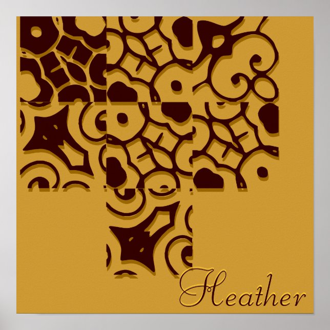 Poster du nom du concepteur de Heather (Devant)