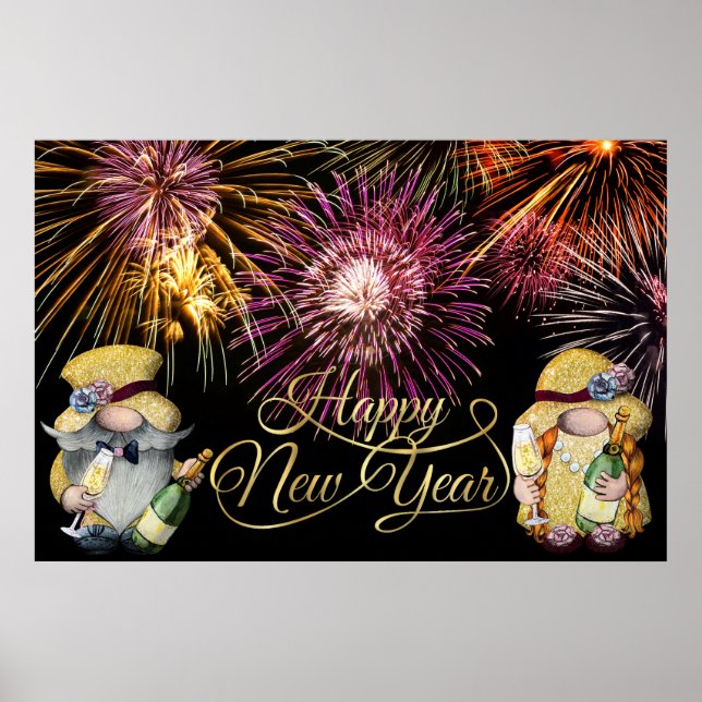 Poster du Nouvel An (Devant)