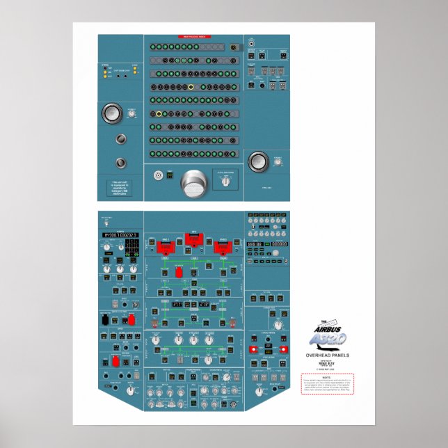 Poster du panneau A320 (Devant)