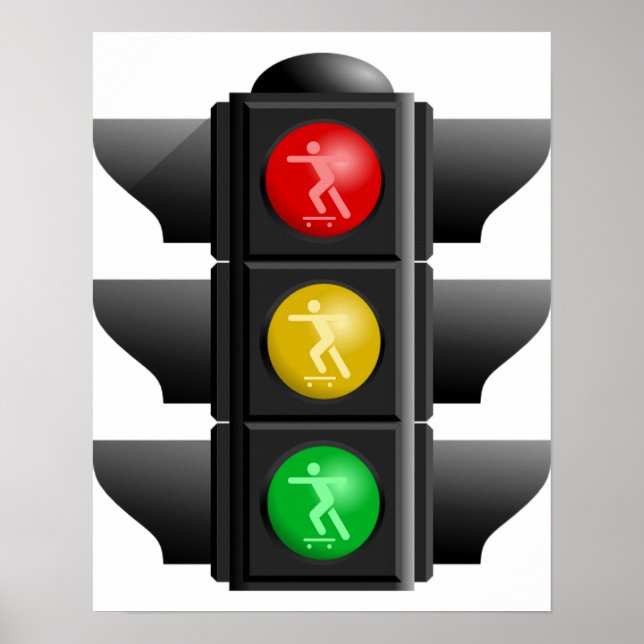 Poster du panneau de signalisation de la circulati (Devant)