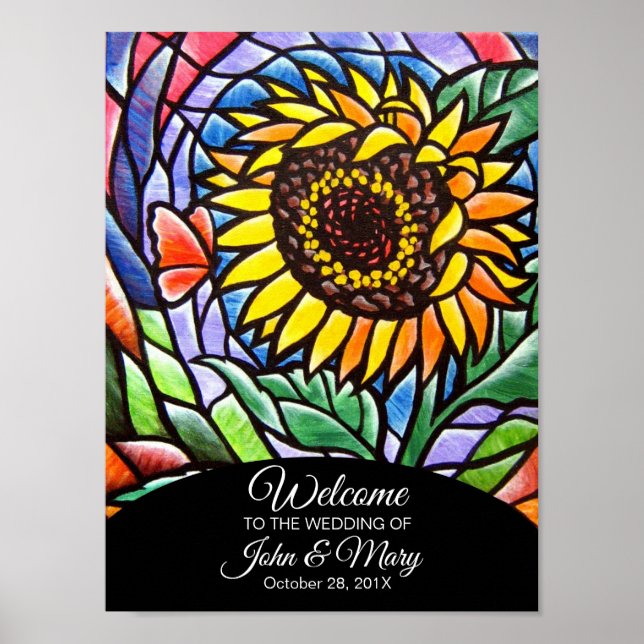 Poster du panneau Mariage de bienvenue de tourneso (Devant)