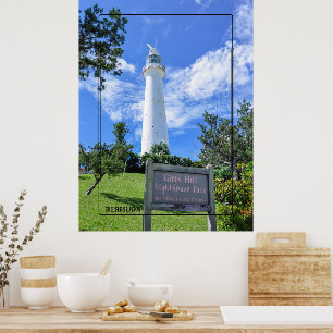 Poster du parc du phare Gibbs Hill