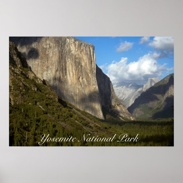 Poster du parc national Yosemite (Devant)