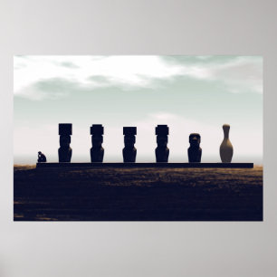 Poster du Pascua Bowling Rapa Nui