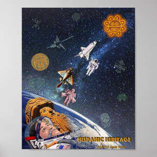 Poster du patrimoine hispanique
