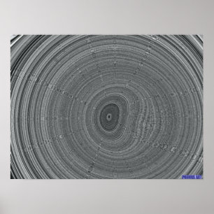 Poster du paysage de ripple