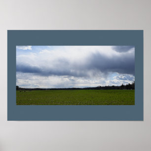 Poster du paysage grand nuage