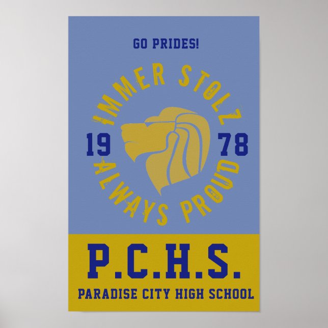 Poster du PCHS (Devant)