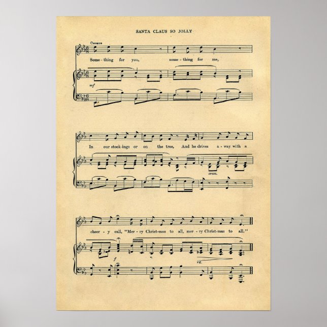 Poster Du Père Noël So Jolly ! (Devant)