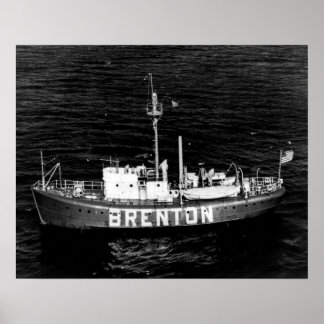 Poster du phare Brenton Reef LV-102/WAL-525