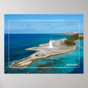 Poster du phare de Bahamas Island