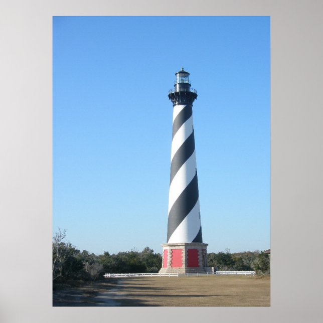 Poster du phare de Cape Hatteras (Devant)