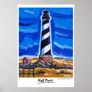 Poster du phare de Cape Hatteras