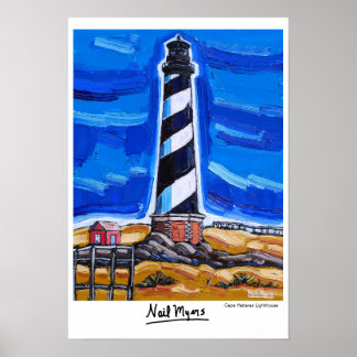 Poster du phare de Cape Hatteras