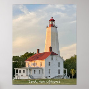 Poster du phare de Sandy Hook