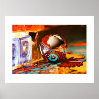 Poster du pinball en aval de la rivière