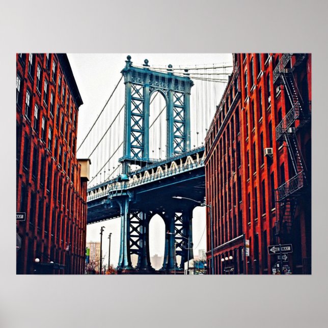 Poster du pont George Washington (Devant)