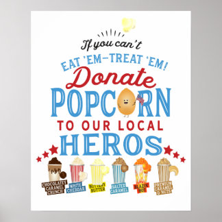 Poster du pop-corn pour le chat