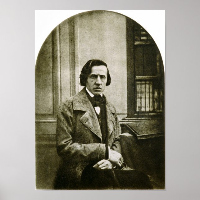 Poster du portrait de Chopin (Devant)