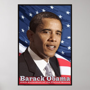 Poster du président Barack Obama