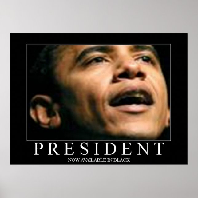 Poster du président Barack Obama DE 14h95 (Devant)