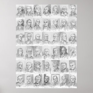 Poster du président du robot