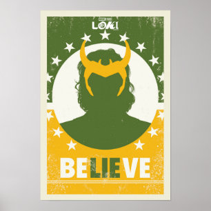 Poster du Président Loki "Believe"