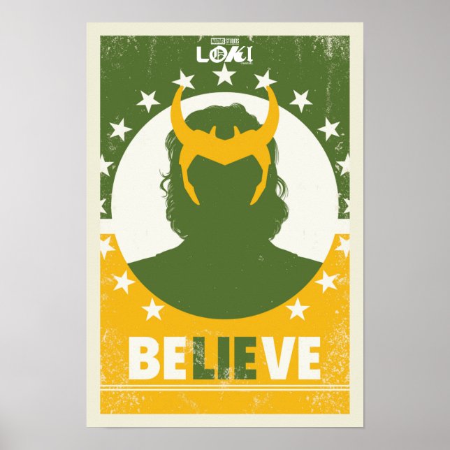 Poster du Président Loki "Believe" (Devant)