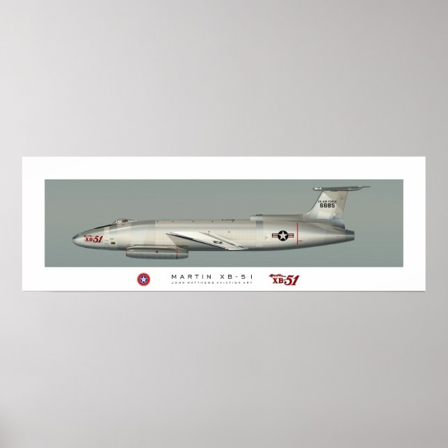 Poster du profil Martin XB-51 (Devant)