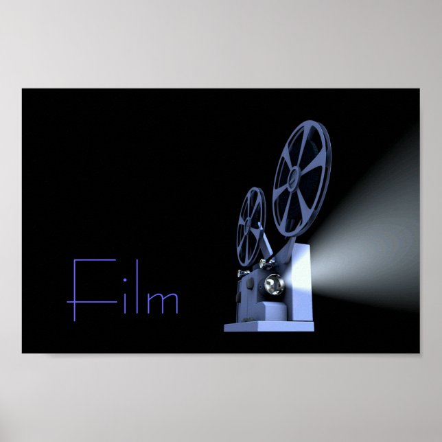 Poster du projecteur de film (Devant)
