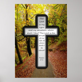 Poster du Psaume 27:1