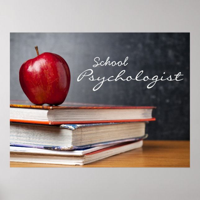 Poster du psychologue scolaire (Devant)