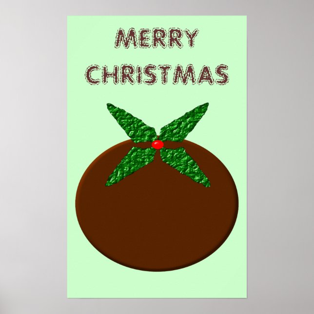 Poster du Pudding de Noël (Devant)