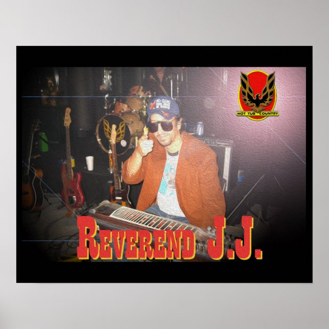 Poster du révérend JJ Tub (Devant)