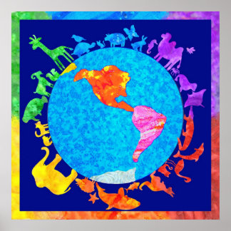 Poster du royaume animal pacifique