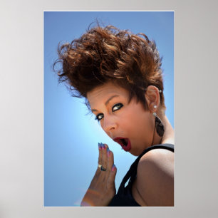 Poster du salon amusant