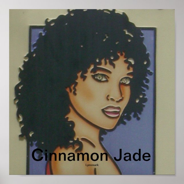 Poster du salon de coiffure de Cinnamon Jade (Devant)