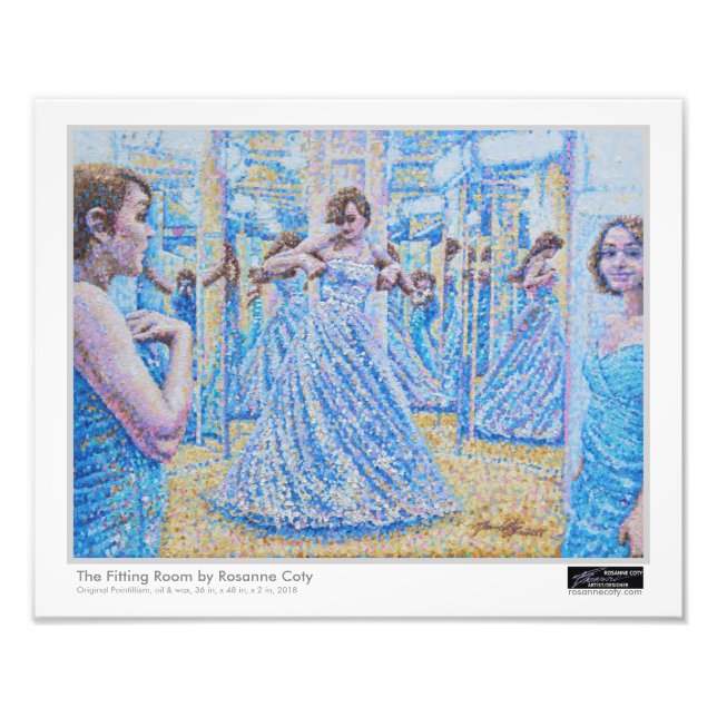 Poster du salon de coiffure par Rosanne Coty (Devant)