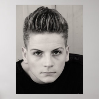 Poster du salon pour hommes