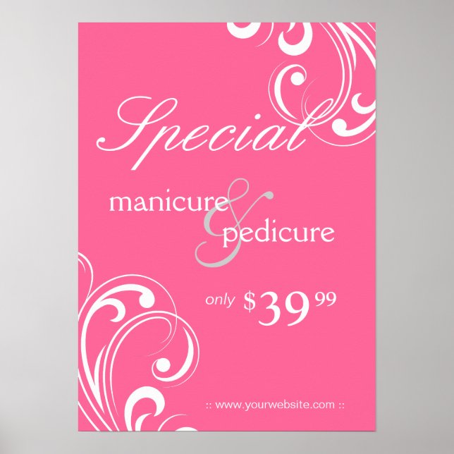 Poster du Salon Spa rose et blanc torrents 2 (Devant)