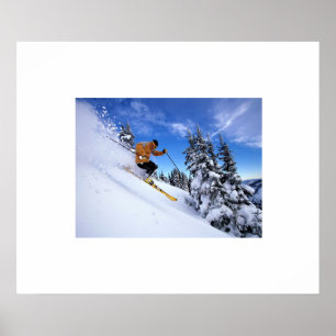 Poster du skieur